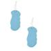 2PC 3D Bath Sponge Bath Wipe Fish Scale Pattern Three Bath Sponge Bath Does Not Hurt The Skin Baby Bath Artifact Bath Scrubbing Supplies Comfortable Bath Household Essentials Shower Caddy