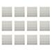 HOMEMAXS 12pcs Pyramid Shape Acoustic Panels Sound Dampening Panels for Acoustic Treatment