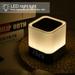 Portable Night Light LED Night Lights Bluetooth Speaker Alarm Clock Speakerphone / TF Card