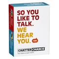 ChatterChance Kids: Conversation Card Game Gift for Family Fun Activities or Car Travel Road Trip Games for Children - 80 Thought Provoking Question Deck of Cards Learning Social Skills Therapy