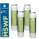 MSWF Refrigerator Water Filter 4Pack