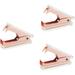 3pcs Fencing Staple Remover Heavy Duty Staple Puller Staple Extractor Staple Lifter Cute Staple Remover Flat Staple Remover Metal Staple Remover Rose Gold Acrylic Office