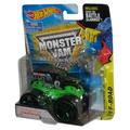 Hot Wheels Monster Jam (2014) Grave Digger Toy Truck #33 w/ Track Ace Tires - (Damaged Packaging)