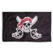 1PC Pirate Flag Skull Pattern Flag Bar KTV Haunted House Hanging Flag Decor Prop