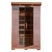 Heat Wave Yukon-2 Person Carbon Heatwave Cedar Sauna - Natural Canadian Red Cedar - Assembled Dimensions 47in.x39in.x75in.