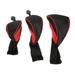 3Pcs Golfs Club Head Covers Wear-resistant Golfs Head Covers Cloth Golfs Cue Covers