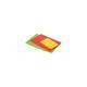 Tescoma - 378878 Rectangular Plastic Green, Red, Yellow kitchen cutting board