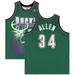 Ray Allen Milwaukee Bucks Autographed Green Mitchell & Ness 1996-1997 Authentic Jersey