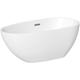 Mode Ashida freestanding bath with freestanding bath tap 1500 x 750