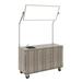 Stevens ID Systems Mobile Demonstration Station Instructor's Desk, Stainless Steel in Brown | 36 H x 59 W x 24 D in | Wayfair 80742 F36-010