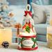 The Holiday Aisle® Automatic Snow Change Color LED Light Christmas Music Snow Globe in Red | Wayfair 0FF8673C20F645C6B899F5C5EC02DAD5