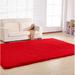 Red 132 x 96 x 1 in Area Rug - Everly Quinn Rectangle Symiah Rectangle 8' X 11' Area Rug Polyester | 132 H x 96 W x 1 D in | Wayfair