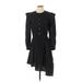 Joie Casual Dress - Shirtdress: Black Stripes Dresses - Women's Size Small