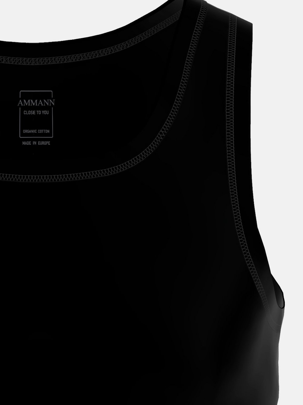 Ammann Unterhemd Herren schwarz, XL Image