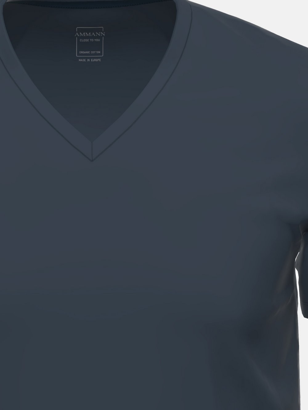 Ammann Unterhemd Herren blau, L Image