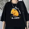 Capibara Capibara top uomo anime t-shirt uomo y2k vestiti