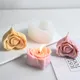 Rose Heart Candle Silicone Mold DIY Flowers Shaped Candle Making Soap Resin Chocolate Mold Craft