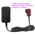 6V Kids Powered Ride On Car 7V800mA Square Hole Charger with Charging Indicator Light-for a Variety