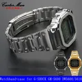 Uhr armband und fall für G-SHOCK casio kleinen block GM-5600 dw5600 5610 modifizierte metall