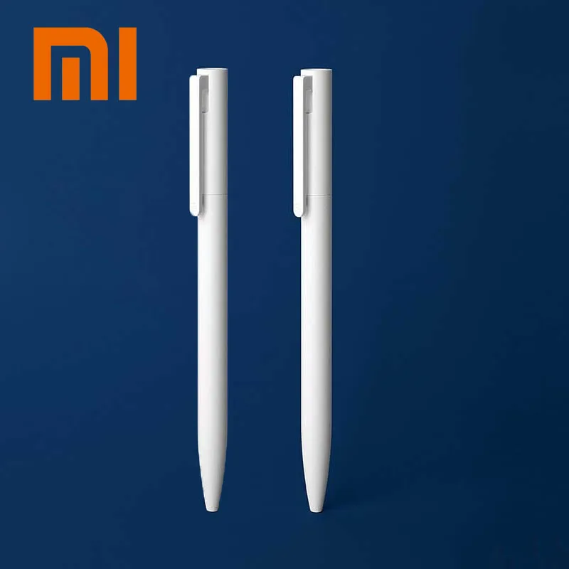 Original Xiaomi Gelschreiber Mijia 9,5 mm Signierkugelschreiber Schweiz Nachfüllung Japan Schwarz Blau Tinte Langlebiger Schulschreibstift Image