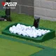 PGM Golf Ball Service Box Golf Training Aids 100 Balls Soft Rubber Pitching Storage Container with
