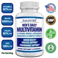 Men's Daily Multi Vitamin Capsules - Enhance Energy and Immune Supplements Provide Healthy Food