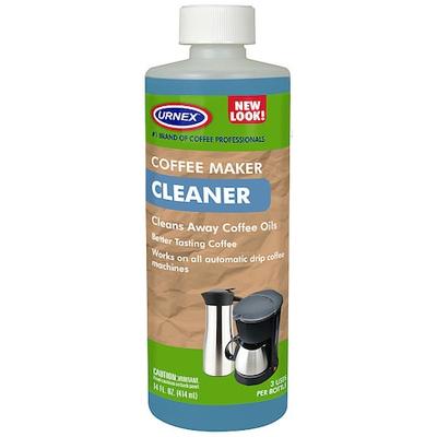 URNEX 6019U Coffee Maker Cleaner,14 oz,Bottle,Liquid