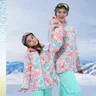 Honeyking Kids Ski Outwear Winter warm wind dicht Outdoor Sport Schnee jacken Mädchen Snowboard