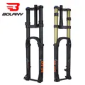 Bolany MTB Steck achse Boost Federgabel Mountainbike Luft belastbar keit Rück prall Einstellung