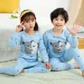 Kid Kleidung Cartoon Pyjamas Für Mädchen Jungen Kinder Schlafanzug Anzug Baby Mädchen Kleidung