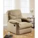 Microfiber Fabric Power Motion Recliner Chair with Motion Reclining Mechanism Function, Pillow Top