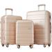 3-pcs Travel Luggage Set New Model Expandable ABS Hardshell Suitcase