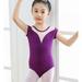 BULLPIANO Toddler Girls Leotards Ballet Dance Outfits Solid Color Gymnastics Leotard Sleeveness Dance Classic Basic Outfits