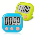 2pcs Kitchen Timer Digital Timer For Cooking Egg Timer Cute Desk Timers For Classroom Teacher Exercise Oven Baking Table Productivityï¼ˆExcluding Batteriesï¼‰