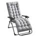 Sun Lounger Chair Cushions 67-inch Lounge Chaise Cushion Sun Lounger Mattress with Non-Slip Back Elastic Sleeve for Garden Outdoor/Indoor/Sofa/Tatami/Car Seat/Bench