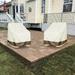 KIHOUT Deals Waterproof Patio Furniture Cover Single Rocking Chair Cover Ash-proof Garden Furniture Stool Cover