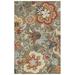 SAFAVIEH Blossom Brynn Floral Area Rug Ivory/Green 8 x 10