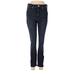 J.Crew Jeans - Mid/Reg Rise: Blue Bottoms - Women's Size 28 Petite