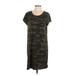 Sanctuary Casual Dress - Shift: Green Camo Dresses - Women's Size Small