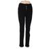 LC Lauren Conrad Jeans - High Rise Skinny Leg Boyfriend: Black Bottoms - Women's Size 6 - Black Wash