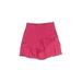 Express Casual Mini Skirt Mini: Pink Print Bottoms - Women's Size 00