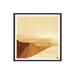 Birch Lane™ Sunset Walk - Single Picture Frame Painting Paper in White | 36 H x 36 W x 0.75 D in | Wayfair 2B2755340108458593E38257D93DD14E