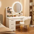 MELBox-Miroir de table en lyJean- laque de maquillage armoires salon chambre à coucher articles