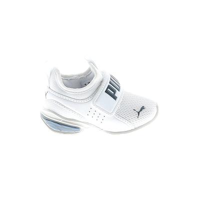 Puma Sneakers: White Shoes - Kids Boy's Size 4