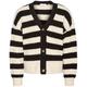 VERO MODA GIRL - Strickjacke Vmelya In Black/White, Gr.146/152