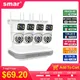 Sistema CCTV wireless Smar Kit telecamera WiFi Telecamere IP da 6 MP con audio di sicurezza a doppia