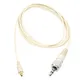Beige 3 5mm Schraube Mini XLR 3pin 4pin Microdot Abnehmbare Mikrofon Kabel für Sennheiser / AGK /