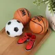 1PC Dollhouse Miniature Sports Ball Soccer and Basketball Decoration Doll Accessories Dollhouse