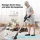 ES INSE N5S Cordless Vacuum Cleaner 6-in-1 Rechargeable Lightweight Stick Vacuum with 2200mAh