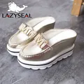 LazySeal 2020 ciabatte con zeppa con plateau mocassini mocassini scarpe da donna mocassini muli M